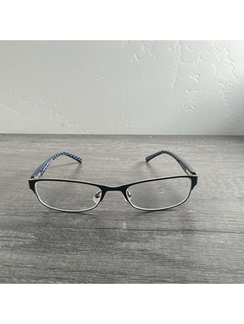 Kate Spade Eyeglasses Ambrosette DA4 Blue Dots Full Rim FRAMES ONLY 54-17-135